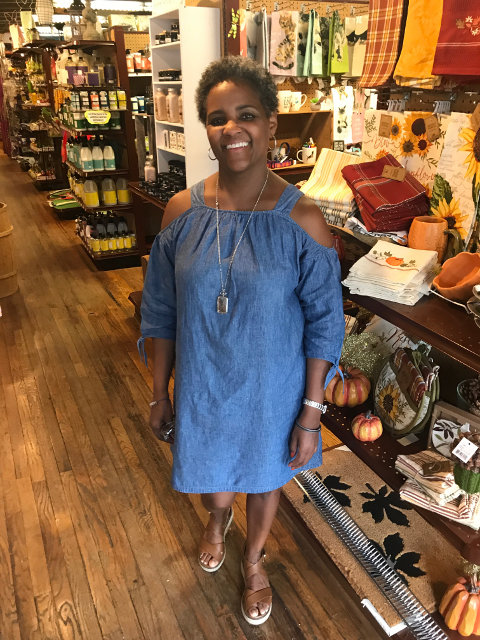 Kim Harris, New Dime Store Owner